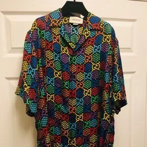Gucci | Shirts | Gucci Psychedelic Bowling Shirt As Seen On Daniel